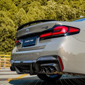 ACHEN CYBE - BMW 5 SERIES G30 LCI DRY CARBON FIBRE REAR DIFFUSER