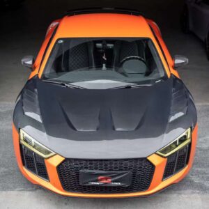 AE DESIGN - AUDI R8 DRY CARBON FIBRE FRONT BONNET HOOD