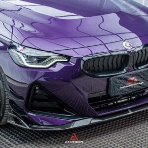 AE DESIGN - BMW 2 SERIES G42 M240I CARBON FIBRE FRONT CANARDS