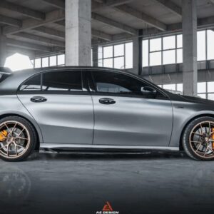 AE DESIGN - MERCEDES BENZ A CLASS W177 A35 / A45 DRY CARBON FIBER SIDE SKIRTS