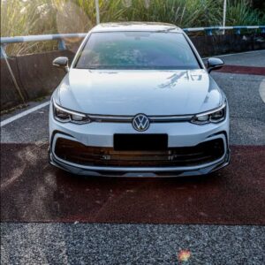 AE DESIGN - VOLKSWAGEN GOLF MK8 GTI / R LINE CARBON FIBRE FRONT LIP