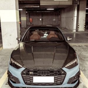AERO CARBON - AUDI A5 / S5 2020+ DRY CARBON FRONT LIP TK STYLE