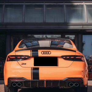 BCTXE - AUDI A5 / S5 B9.5 2020+ CARBON FIBRE LED REAR DIFFUSER