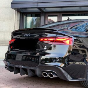 AERO CARBON - AUDI A5 / S5 B9.5 2020+ CARBON REAR DIFFUSER BTX STYLE