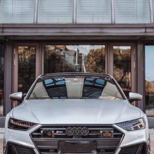 AERO CARBON - AUDI A7 / S7 C8 2018+ CARBON FIBRE FRONT LIP BX STYLE