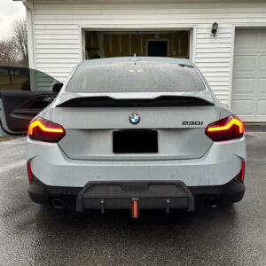 AERO CARBON - BMW 2 SERIES G42 CARBON FIBRE LED DIFFUSER