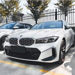 AERO CARBON - BMW 3 SERIES G20 LCI 2023+ FRONT BUMPER CANARDS ABS PLASTIC
