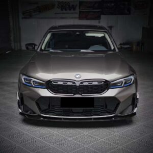 AERO CARBON - BMW 3 SERIES G20 LCI 2023+ FRONT LIP ABS GLOSS BLACK