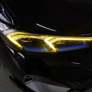 AERO CARBON - BMW 3 SERIES G20 LCI ORIGINAL LED HEADLIGHTS WITH YELLOW DRL LIGHTS