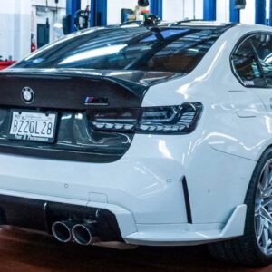 AERO CARBON - BMW 3 SERIES G20 / M3 G80 CLEAR WHITE SEQUENTIAL OLED GTS TAIL LIGHTS