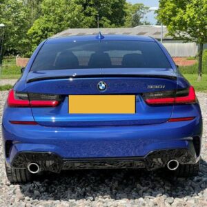 AERO CARBON - BMW 3 SERIES G20 PRE-LCI MP STYLE REAR DIFFUSER ABS PLASTIC GLOSS BLACK