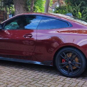 SOOQOO - BMW 4 SERIES G22 DRY CARBON SIDE SKIRTS CX STYLE