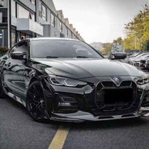 SOOQOO - BMW 4 SERIES G22 / G23 DRY CARBON FIBRE FRONT LIP CX STYLE