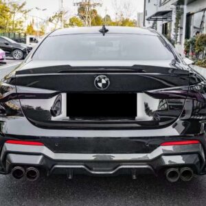SOOQOO - BMW 4 SERIES G22 / G23 DRY CARBON REAR DIFFUSER CX STYLE
