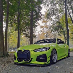 AERO CARBON - BMW 4 SERIES G22 TK STYLE CARBON FRONT LIP