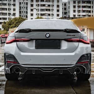 SOOQOO - BMW 4 SERIES GRAN COUPE G26 DRY CARBON REAR DIFFUSER CX STYLE