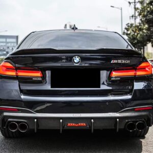 AERO CARBON – BMW 5 SERIES G30 LCI CARBON REAR DIFFUSER TKD STYLE