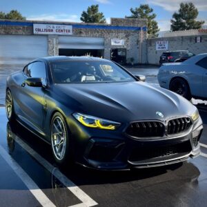 AERO CARBON - BMW 8 SERIES /  M8 CSL YELLOW HEADLIGHTS MODULE