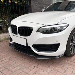 AERO CARBON - BMW F22 F23 2 SERIES ( SPORT ) ABS PLASTIC FRONT LIP SPLITTER
