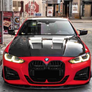 AERO CARBON - BMW G22 4 SERIES GLOSSY BLACK CS GRILL