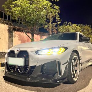 AERO CARBON - BMW i4 G26 CARBON FIBRE FRONT LIP SPLITTER