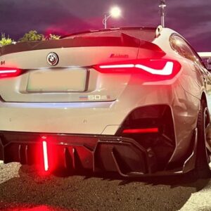 AERO CARBON - BMW i4 G26 CARBON FIBRE LED REAR DIFFUSER