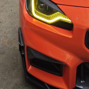 AERO CARBON - BMW M2 G87 CARBON FIBER HEADLIGHT EYE BROW TRIMS