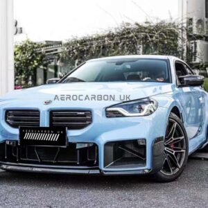 AERO CARBON - BMW M2 G87 DRY CARBON FIBRE FRONT DUCT INSERTS MP STYLE
