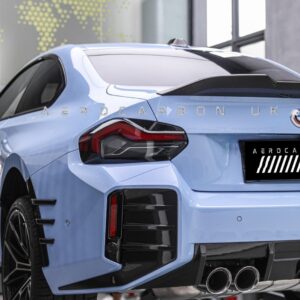 AERO CARBON - BMW M2 G87 DRY CARBON FIBRE REAR BUMPER ATTACHMENTS MP STYLE