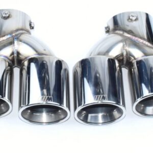 AERO CARBON - BMW M240 / M340 / M440 SILVER DUAL EXHAUST TIPS