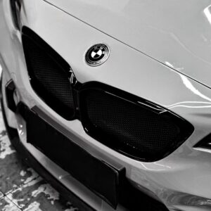 AERO CARBON - BMW M2C F87 ABS GLOSS BLACK MESH GRILLE