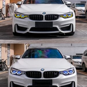 AERO CARBON - BMW M3 F80 / M4 F82 OSX STYLE HEADLIGHTS