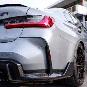 PAKTECHZ - BMW M3 G80 / M4 G82 DRY CARBON REAR SIDE WINGS + CANARDS