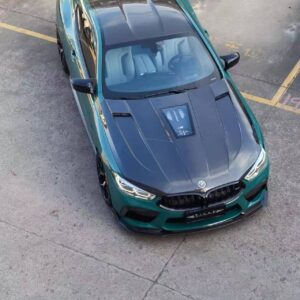 AERO CARBON - BMW M8 COUPE F92 CARBON FIBRE BONNET HOOD WITH TRANSPARENT GLASS