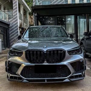 AERO CARBON - BMW X5M F95 / X6M F96 CARBON FIBRE FRONT LIP SPLITTER LD STYLE