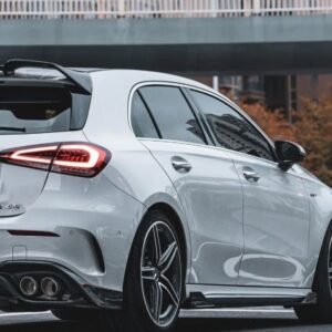 TAKD - MERCEDES BENZ A45 A35 A220 W177 TK STYLE CARBON FIBRE SIDE SKIRTS