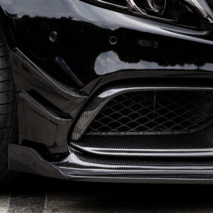 AERO CARBON - MERCEDES C CLASS W205 C63 C63S CARBON FIBRE FRONT BUMPER CANARDS