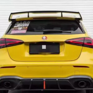 AERO CARBON - MERCEDES W177 A-CLASS / A35 / A45S GLOSS BLACK REAR SPOILER