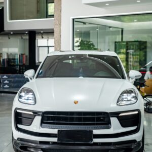 AERO CARBON - PORSCHE MACAN 2022+ CARBON FIBRE FRONT LIP