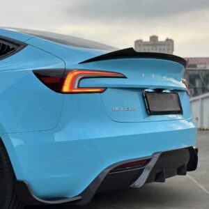 AERO CARBON - TESLA MODEL 3 HIGHLAND 2024+ DRY CARBON FIBRE REAR DIFFUSER