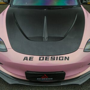 AE DESIGN - TESLA MODEL 3 PERFORMANCE CARBON FIBRE BONNET