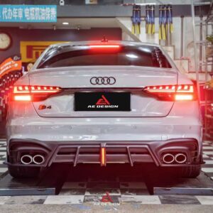 AE DESIGN - AUDI A4 / S4 B9.5 2021+ ABS PLASTIC REAR DIFFUSER
