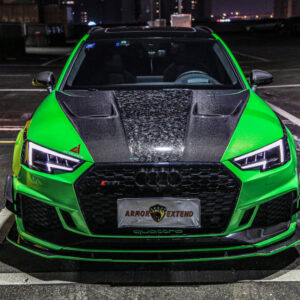 AE DESIGN - AUDI RS4 B9 CARBON FIBRE FRONT LIP