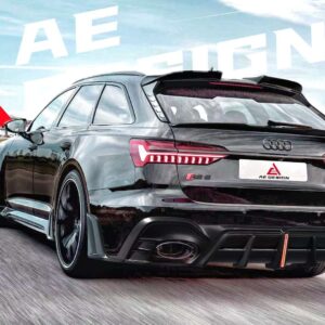 AE DESIGN - AUDI RS6 C8 DRY CARBON FIBRE REAR MID SPOILER