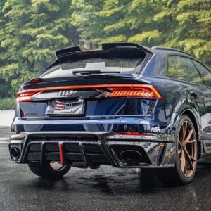 AE DESIGN - AUDI RSQ8 2020+ DRY CARBON FIBRE MID BOOT SPOILER
