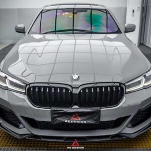 AE DESIGN - BMW 5 SERIES G30 LCI CARBON FIBRE FRONT LIP