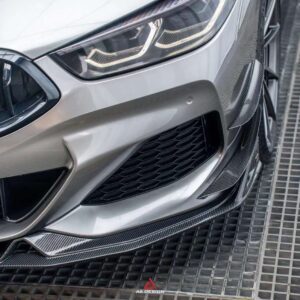 AE DESIGN - BMW 8 SERIES G14 G15 G16 CARBON FIBRE FRONT CANARDS