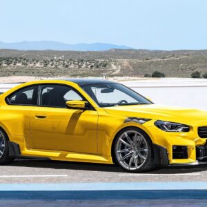 AE DESIGN - BMW M2 G87 DRY CARBON FIBRE REAR SIDE WINGS
