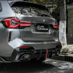 AE DESIGN - BMW X3 G01 LCI ABS GLOSS BLACK REAR DIFFUSER