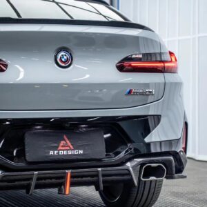 AE DESIGN - BMW X4 G02 LCI DRY CARBON FIBRE REAR DIFFUSER